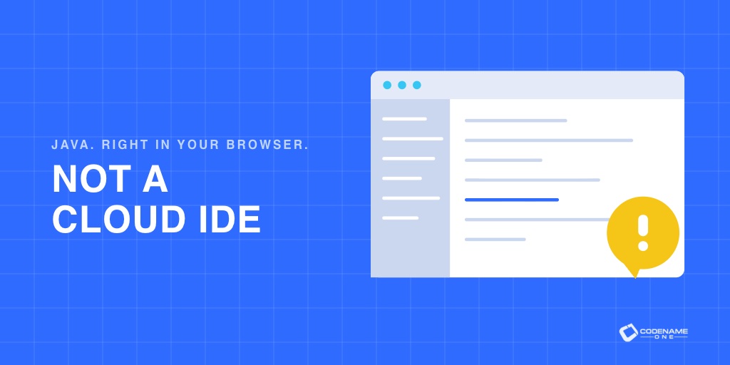 A Java IDE in Your Browser, With Your Files in Your Browser